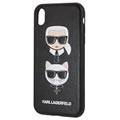 Karl Lagerfeld Karl & Choupette iPhone XR Cover - Sort
