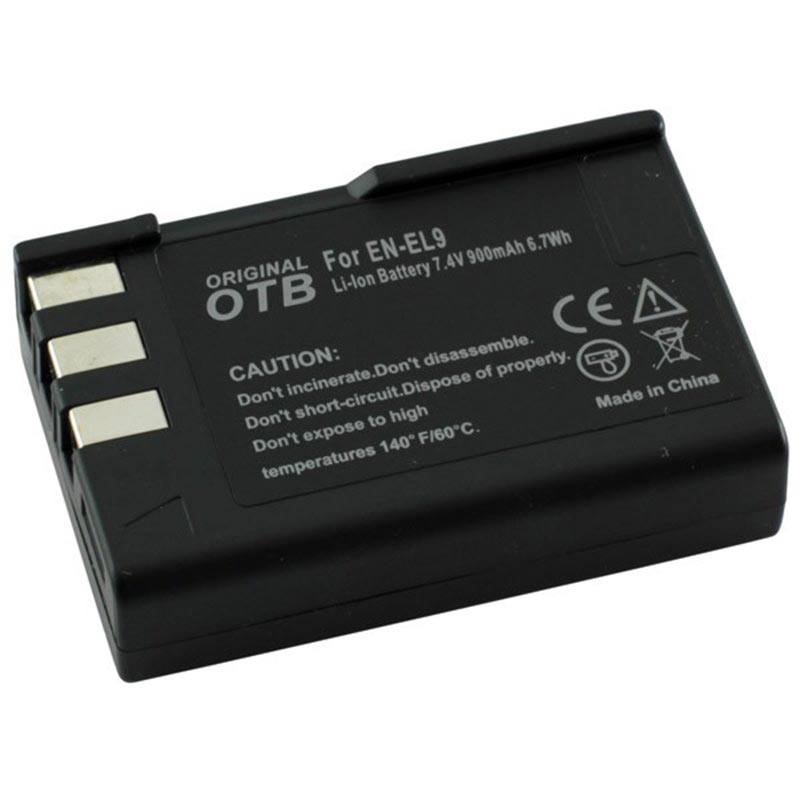 Kompatibelt EN-EL9 Batteri D5000, D3000,