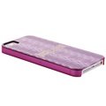 iPhone 5 / 5S / SE Puro Just Cavalli Shiny Python Hårdt Cover - Pink