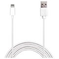 Puro Lightning / USB-kabel - iPhone, iPad, iPod - 2m - Hvid
