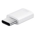 Samsung EE-GN930BW MicroUSB / USB Type-C Adapter - Bulk - Hvid