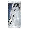 Samsung Galaxy S7 Edge Skærm Reparation - LCD/Touchskærm (GH97-18533D) - Hvid