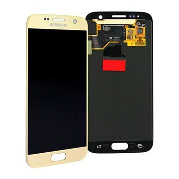 Samsung Galaxy S7 LCD-Skærm - Guld