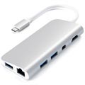 Satechi Aluminium USB-C Multimedia Adapter - Sølv