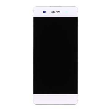 Sony Xperia XA, Xperia XA Dual Skærm & Frontcover - Hvid