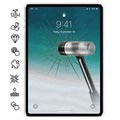 iPad Pro 12.9 2018/2020 Panserglas skærmbeskyttelse - 9H, 0.3mm - Klar