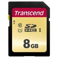 Transcend 500S SDHC Hukommelseskort TS8GSDC500S - 8GB