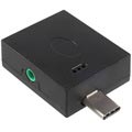 USB 3.1 Type-C / 3.5mm OTG & Digital Audio Adapter - Sort