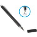 Universal kapacitiv Stylus Pen med præcisions spids - 126mm - Sort
