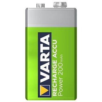 Varta Power Ready2Use 9V Genopladeligt Batteri 56722101401 - 200mAh