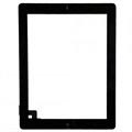iPad 2 Kompatibel Display Glas & Touch Screen - Sort