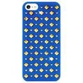 iPhone 5 / 5S / SE Puro Rock Round and Square Studs Cover - Blå