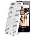 iPhone 5 / 5S / SE Puro Rock Round Studs Cover - Hvid