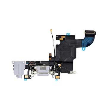 iPhone 6S Opladerforbindelse Flex Kabel - Lysegrå