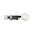 iPhone 7/7 Plus Funktion Knap Flex Kabel - Sølv