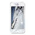 iPhone SE Skærm Reparation - LCD/Touchskærm - Hvid - Grade A
