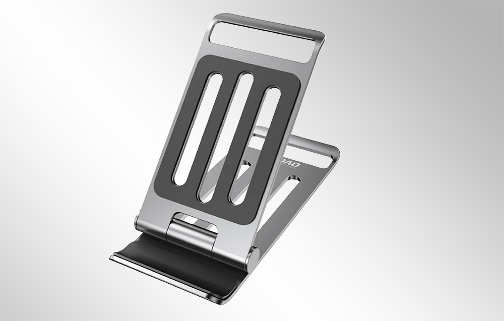 Dudao F14 kompakt, foldbar telefonholder - grå