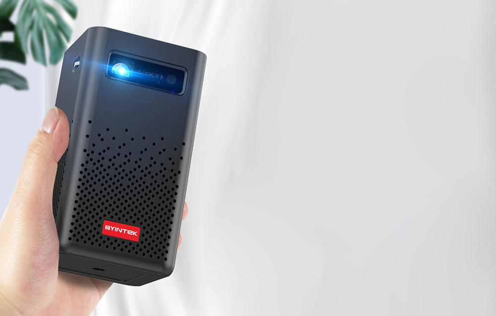 Byintek P20 Mini bærbar trådløs DLP-projektor - sort