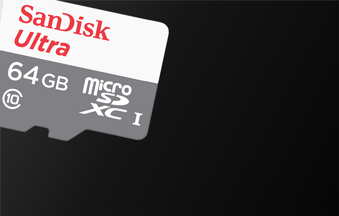 SanDisk Ultra microSDXC-hukommelseskort SDSQUNR-064G-GN3MN - 64GB