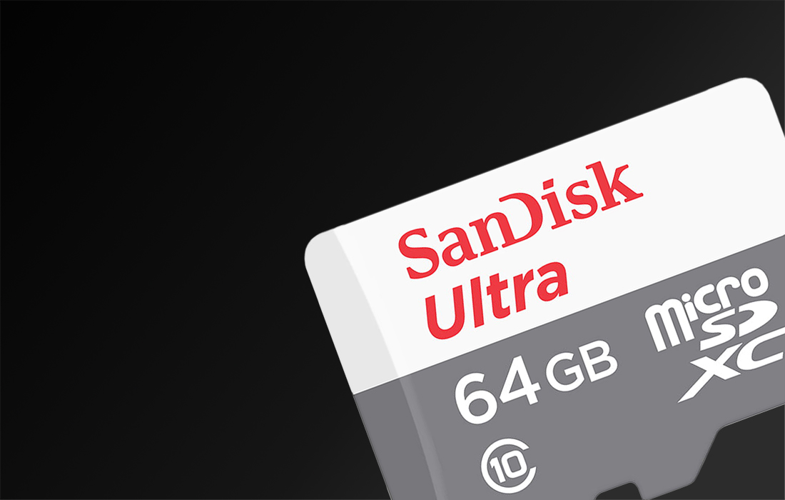 SanDisk Ultra microSDXC-hukommelseskort SDSQUNR-064G-GN3MN - 64GB