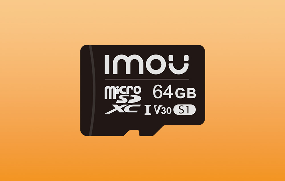 Imou S1 microSDXC-hukommelseskort - UHS-I, 10/U3/V30 - 64GB