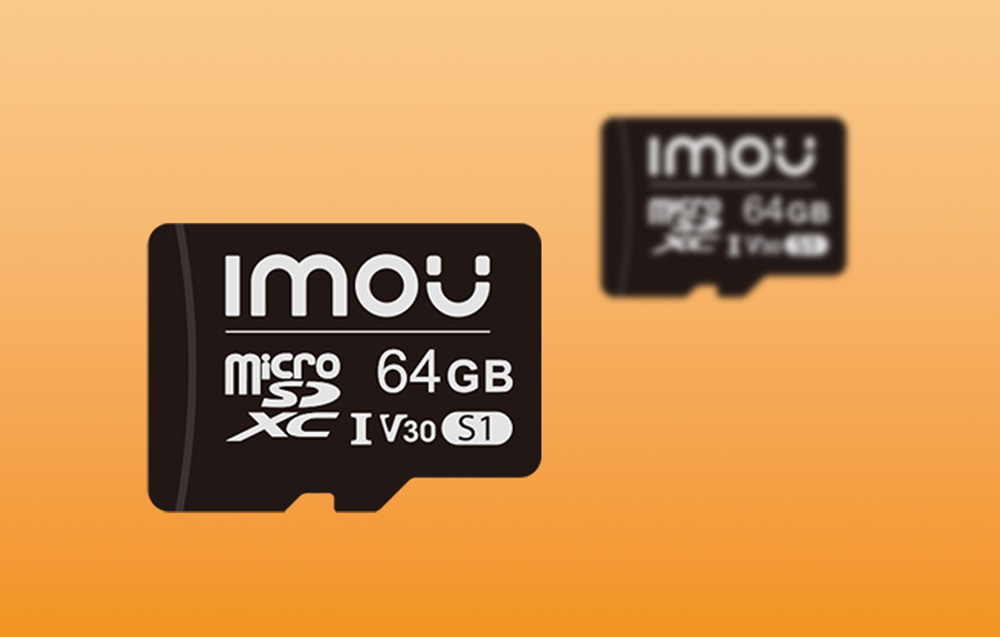 Imou S1 microSDXC-hukommelseskort - UHS-I, 10/U3/V30 - 64GB