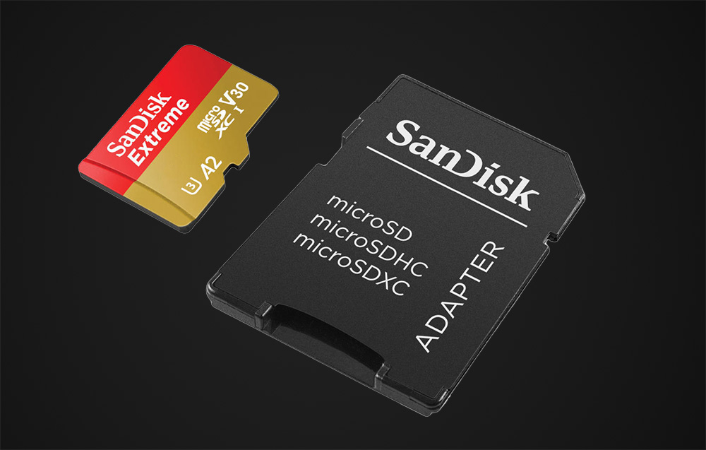SanDisk Extreme microSDXC-hukommelseskort SDSQXAV-256G-GN6MA - 256GB