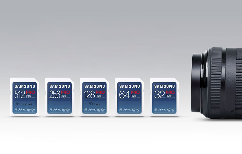 Samsung Pro Plus 2021 SDXC-hukommelseskort i fuld størrelse MB-SD256KB/WW - 256GB