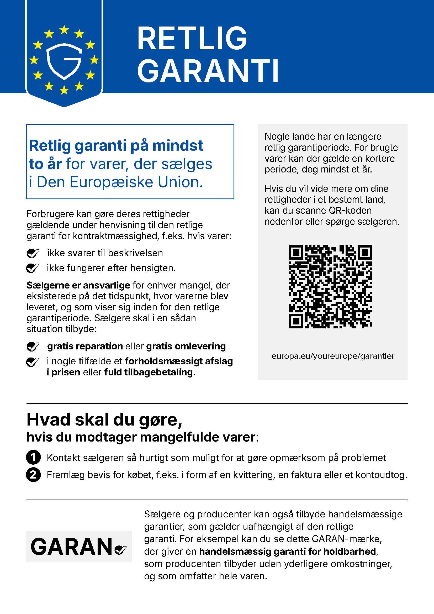 Nye oplysningskrav fra EU