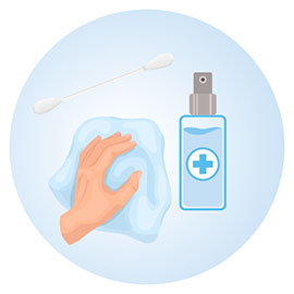 Rengør din mobiltelefon - Trin 1