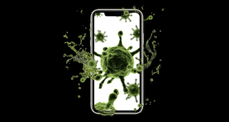 Rengøring af mobiltelefonen