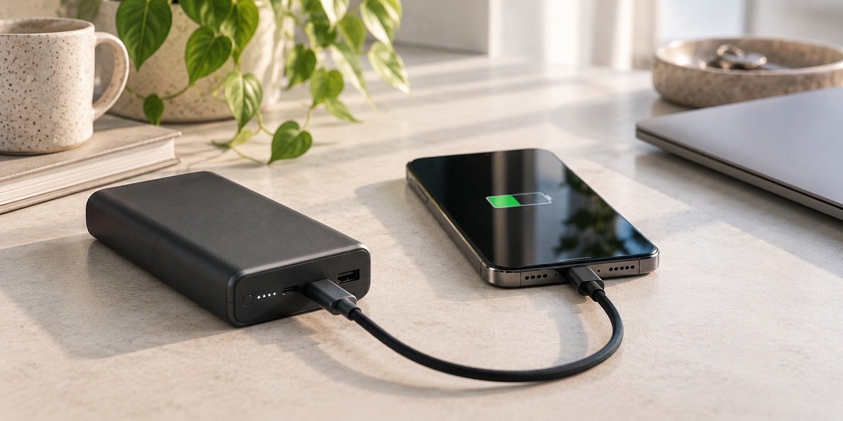 Det der reducerer powerbank kapaciteten yderligere