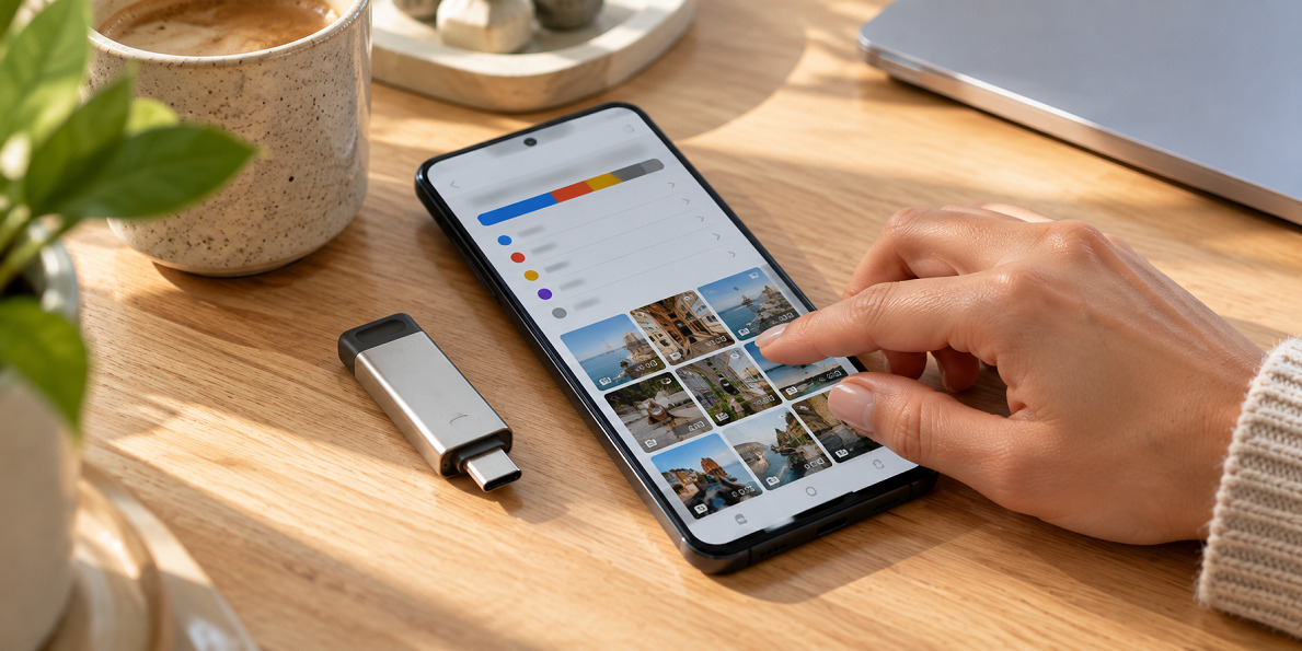 Telefonens lagerplads er fuld